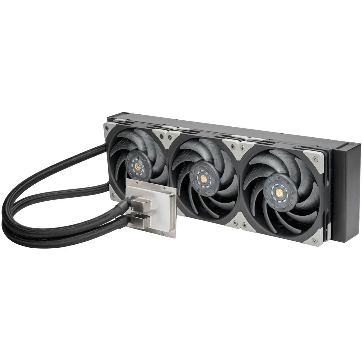 Silverstone Xe360pd Waterkoeling (Zwart Zilver) 1