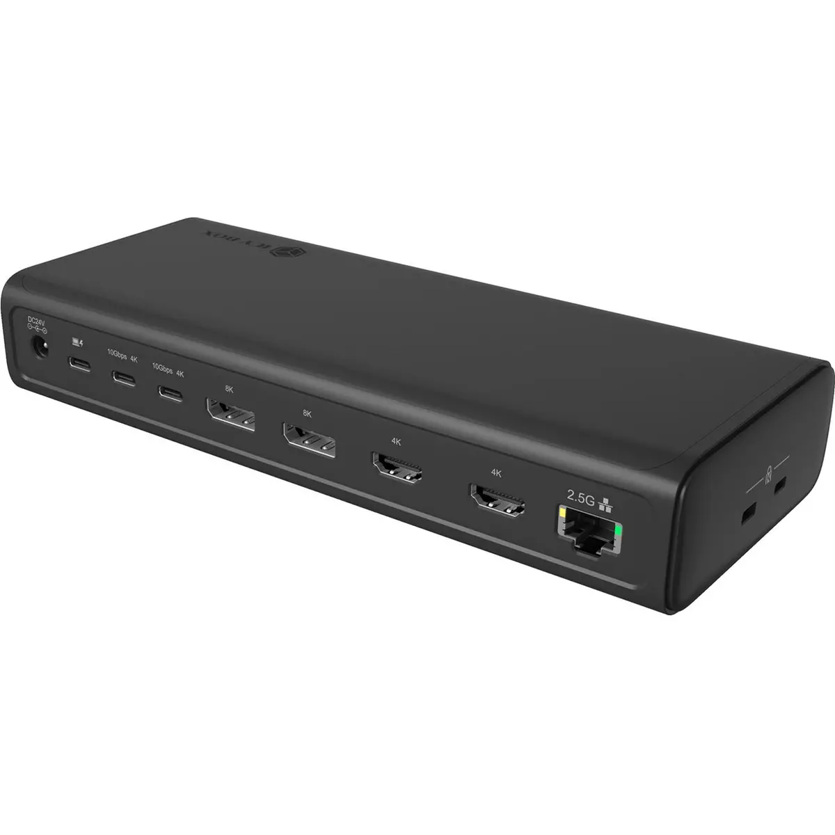 Icy Box Ib-Dk7401-Cu31 17-In-1 Dockingstation (Zwart) 1