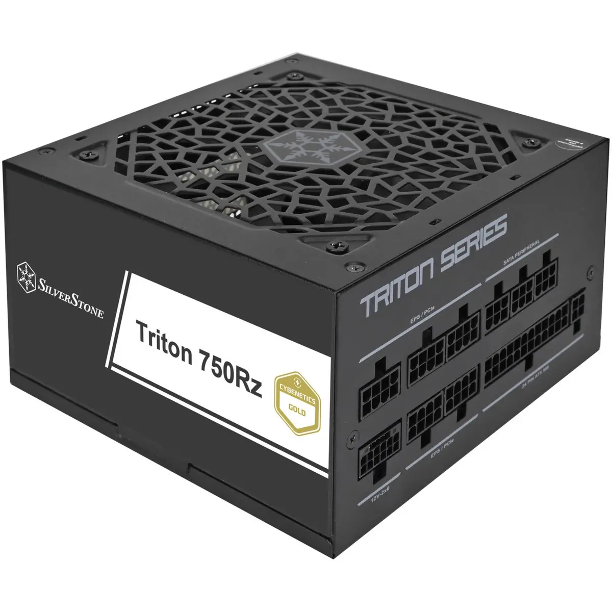 Silverstone Triton 750Rz Modulaire 750 Watt Voeding (Zwart, 1X 12V-2X6, 3X Pcie) 1