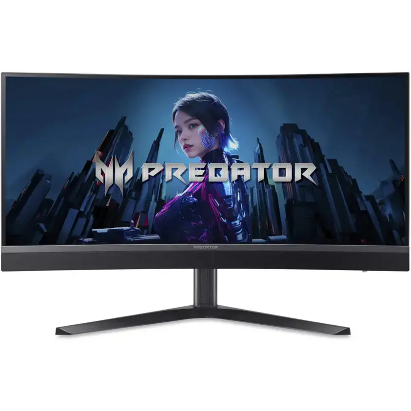 Acer Predator X34 V3 34 Curved Ultrawide Gaming Monitor (Zwart, 180 Hz, Hdmi, Displayport, Usb, Audio, Amd Free-Sync) 1
