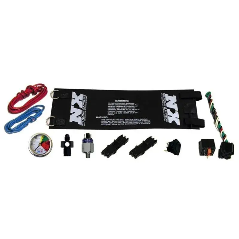 Nitrous Express Heavy Duty Fully Automatic Bottle Heater (4An) W/Gauge 14Amps 1