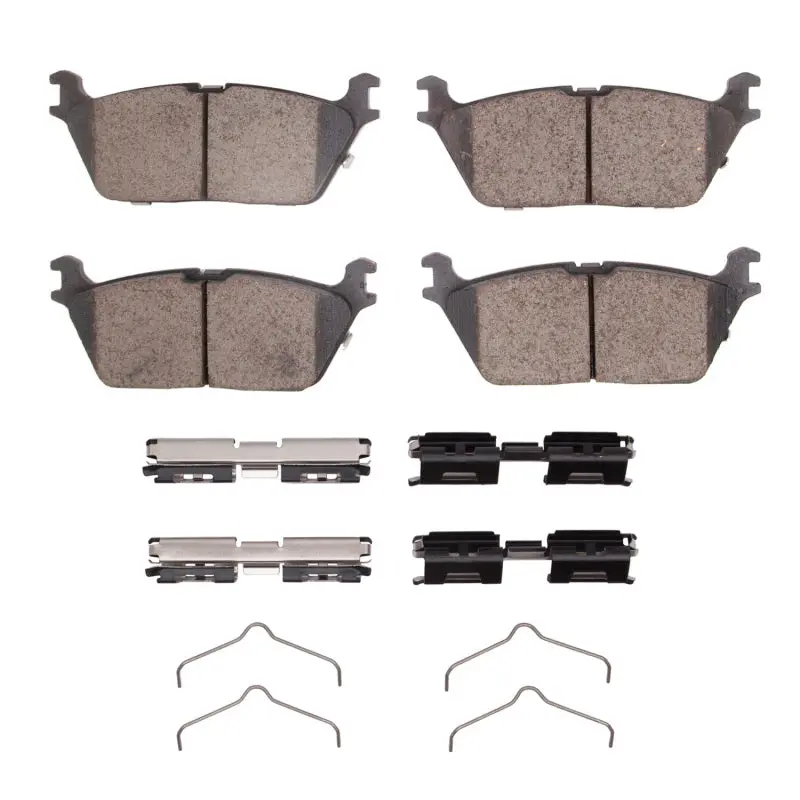 Dfc 19-25 Ram 1500 Rear 4000 Hybridynamic Brake Pads And Hardware Kit 1