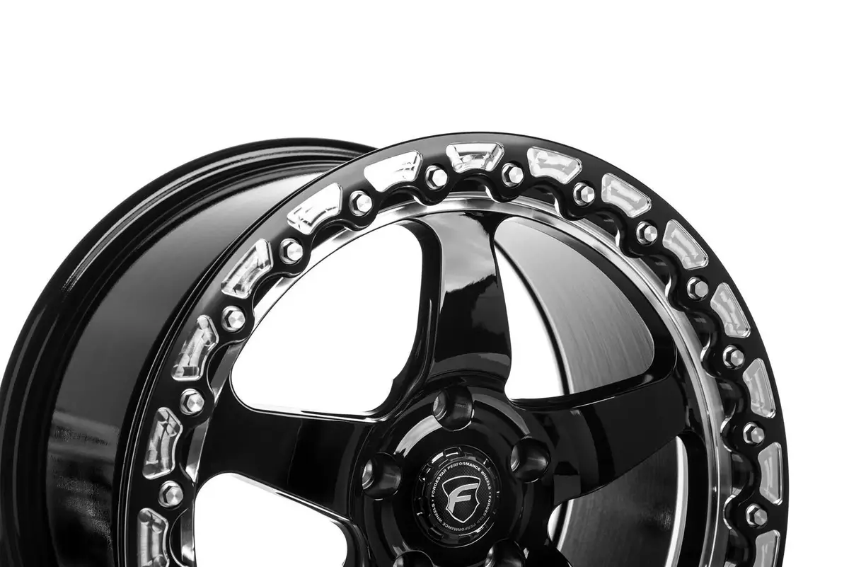 Forgestar D5 Drag Beadlock Gloss Black 3