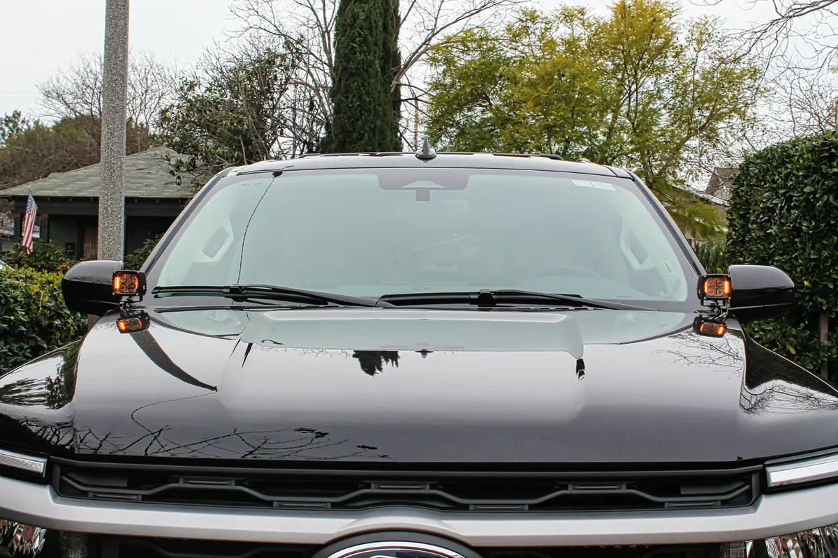 2022-2024 Ford Expedition Hood Mount Kit 2
