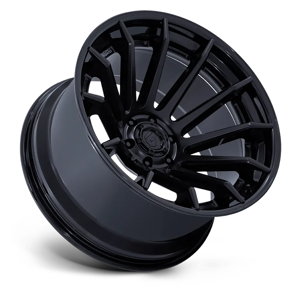 Fuel Burn Wheel Matte Black W/ Gloss Black Lip 2