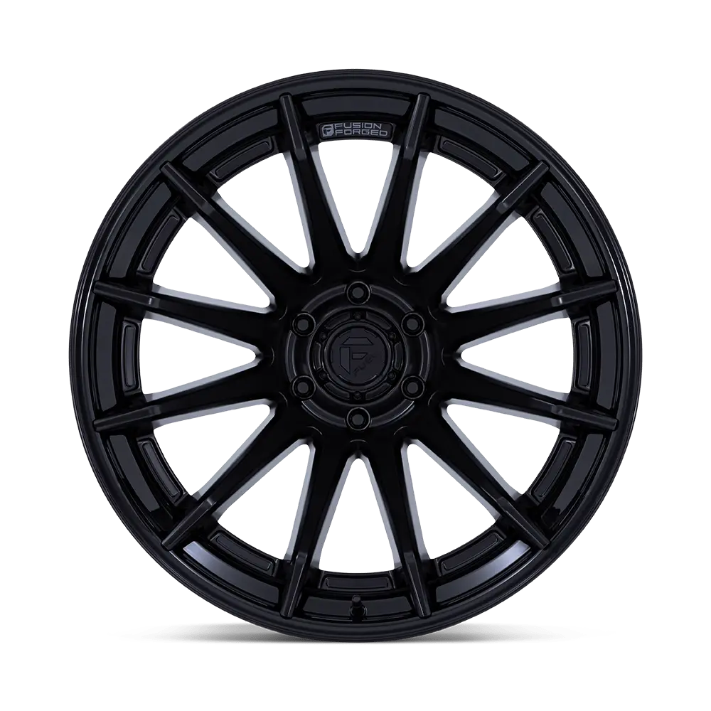 Fuel Burn Wheel Matte Black W/ Gloss Black Lip 3