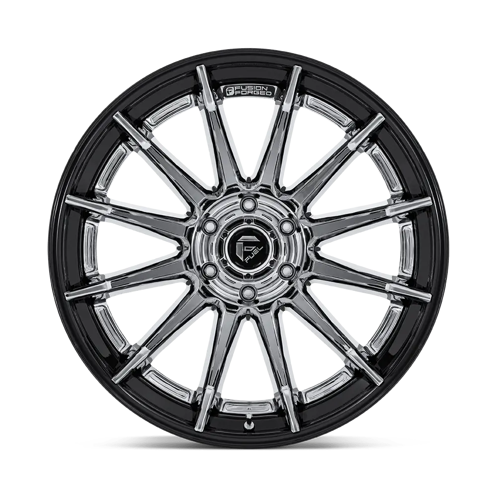 Fuel Burn Wheel Chrome W/ Gloss Black Lip 2