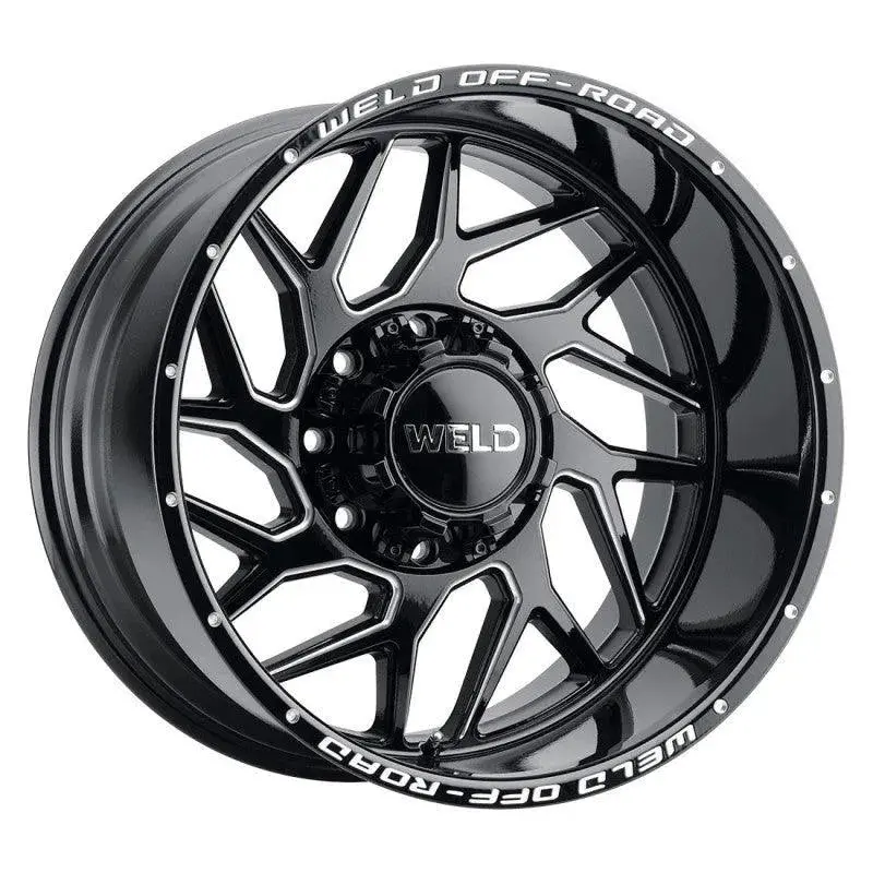 Weld Off-Road Wheel Fulcrum Gloss Black 6 Lug 1