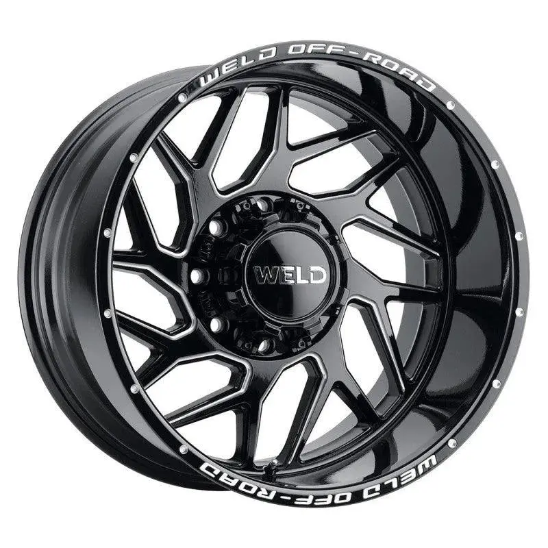 Weld Off-Road Wheel Fulcrum Gloss Black 5 Lug 1