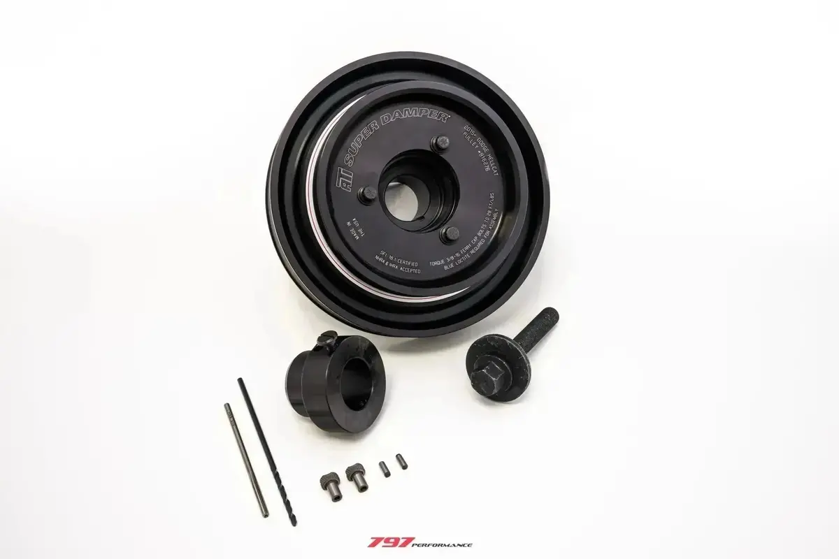 2015-2023 Dodge Charger/Challenger Hellcat 6.2L Ati Damper W/ Pin Kit & Upgraded Crank Bolt 2