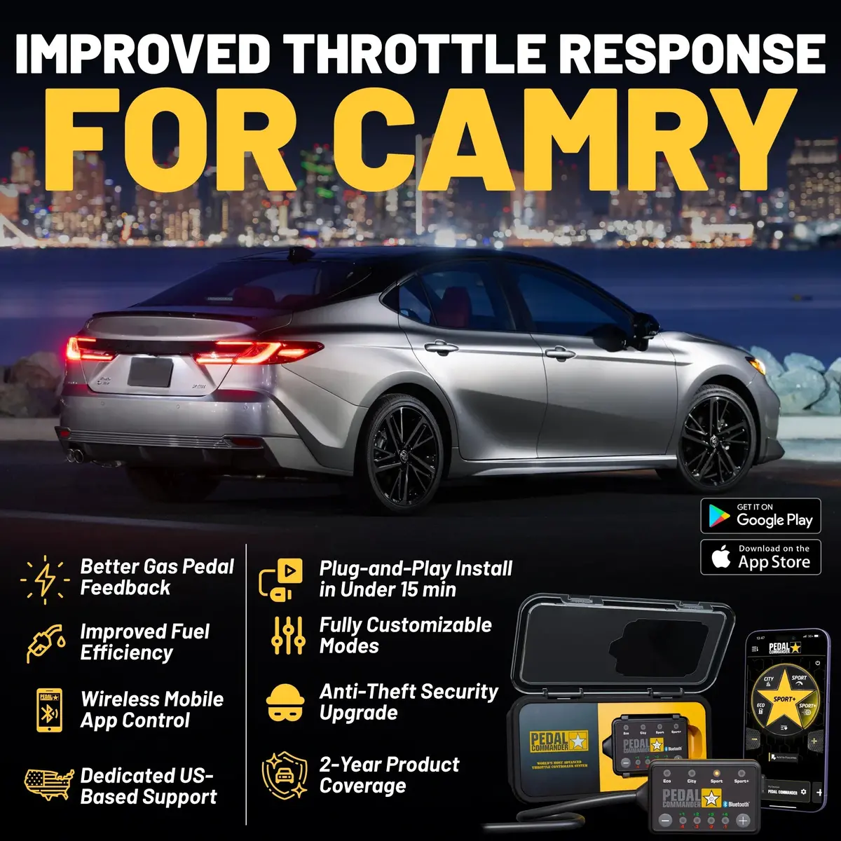Pedal Commander For Toyota Camry 4