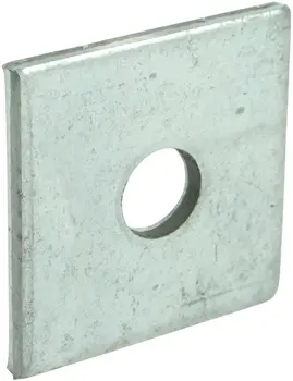 Gb Vierkante Sluitplaat M20 (150X10) Blank Staal | 1 Stuk - 84085 1