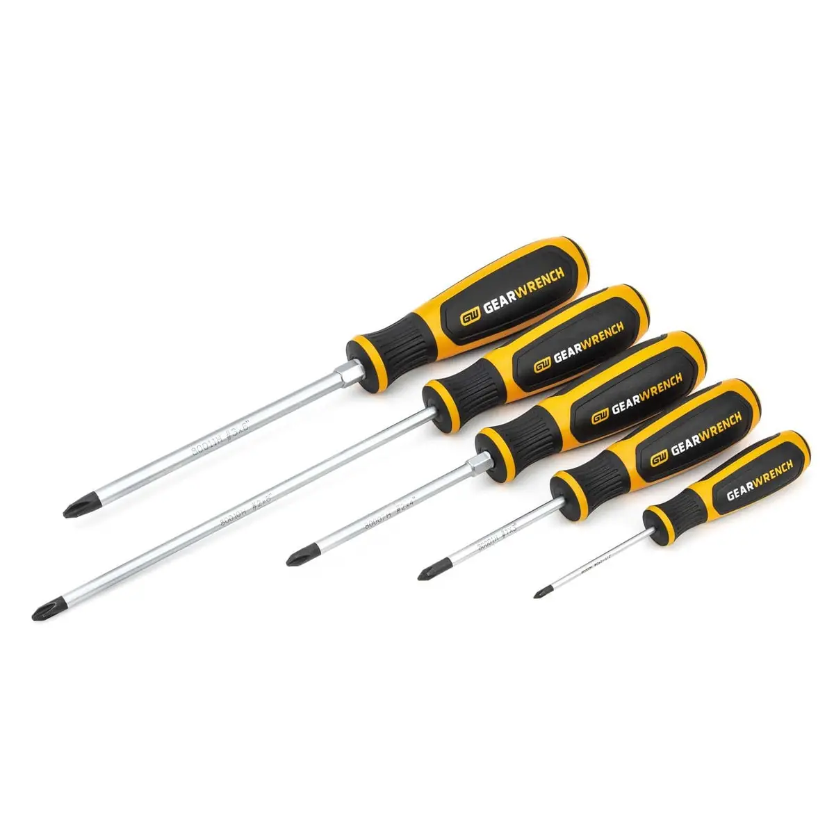 Gearwrench 80052H Professional Screwdriver Set With Ergonomic Handles 1