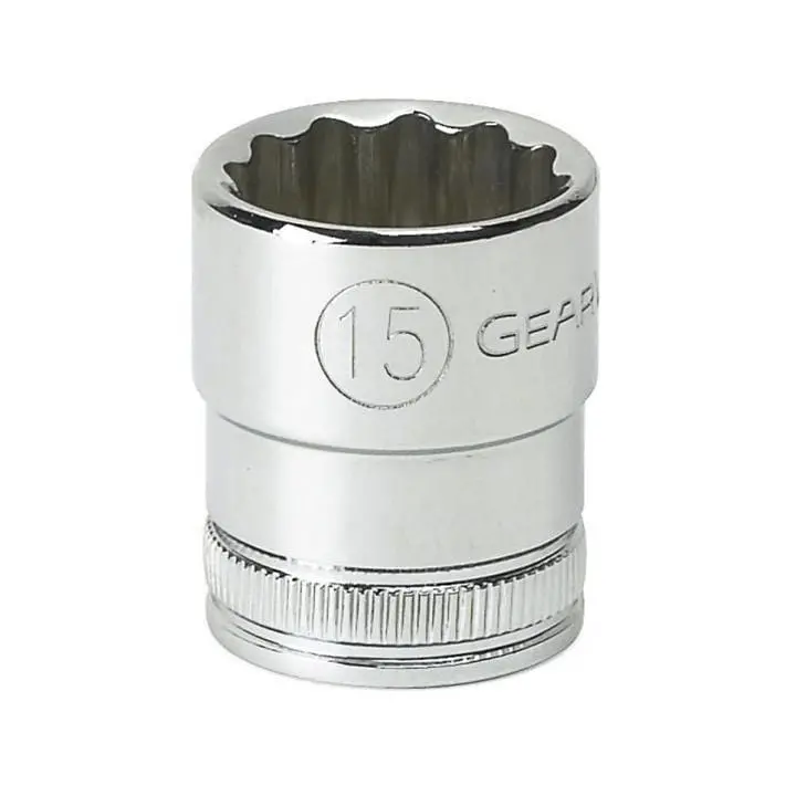 Gearwrench 80598 1/2" Drive Standard Socket Set – Durable Chrome Finish 1