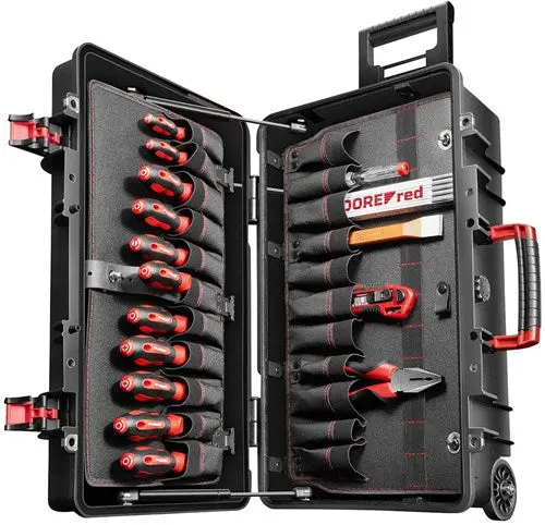 Gedore Gereedschapset Meister Xxl | In Verrijdbare Thought Case | 124-Delig - 3301641 1