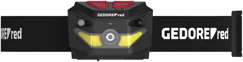 Gedore Led Hoofdlamp | Abs | 4 Lichtstanden | 50-260 Lumen - R95500058 1