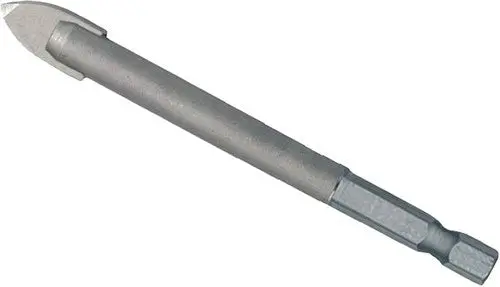 Heller Glas- Tegelboor | D. 6,0 Mm Totale Lengte 75 Mm | 1 Stuk - 50094 - 50094 1