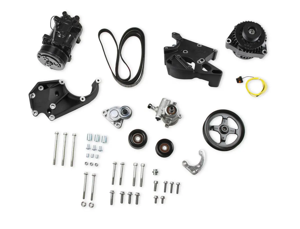 Holley Ls Engine Swap Accessory Drive Systems 20-137Bk 1