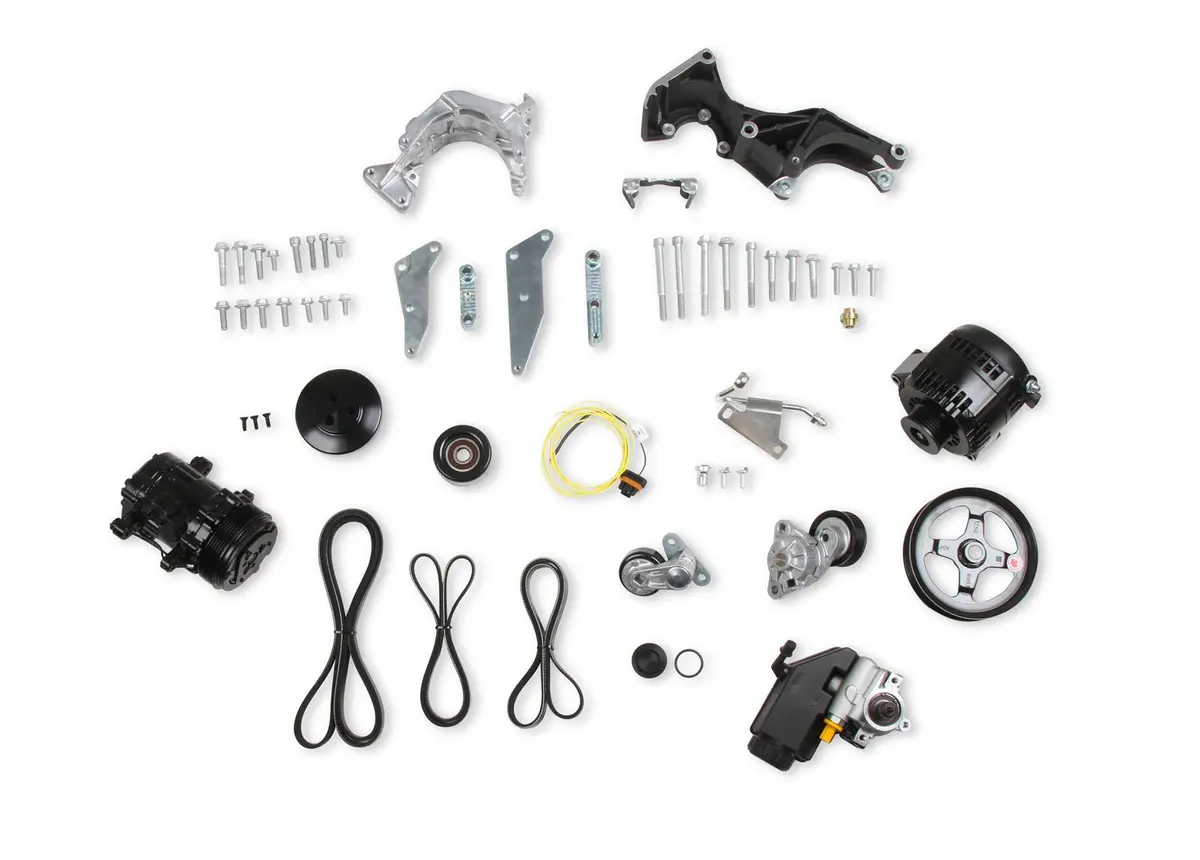 Holley Ls Engine Swap Accessory Drive Systems 20-162P 1