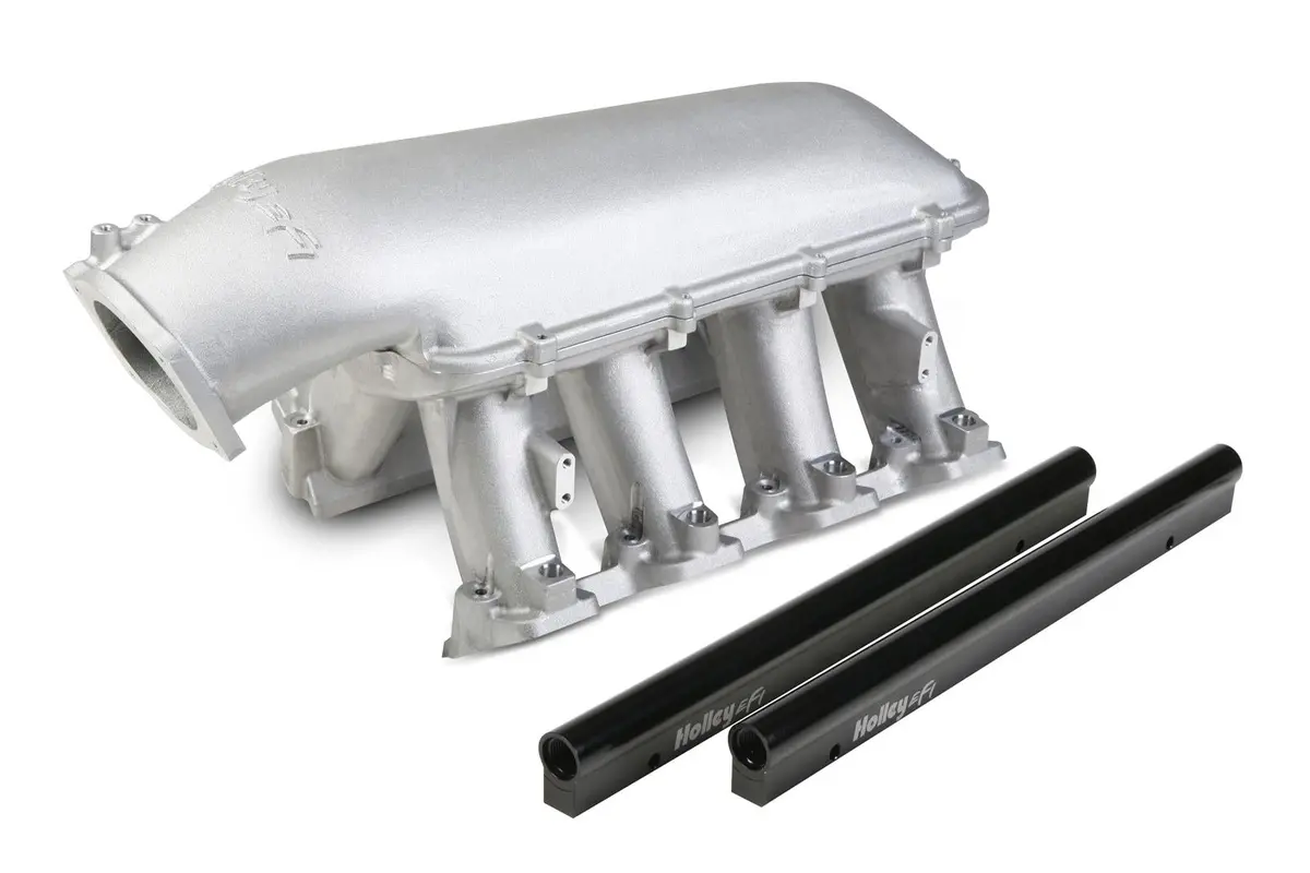Holley Efi Hi-Ram Intake, Ls1/Ls2/Ls6 Cathedral Port Efi For 92Mm Throttle Body 1