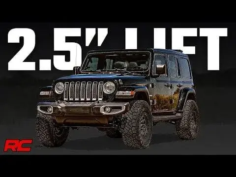 Rough Country 2.5 Inch Lift Kit Jeep Wrangler Jl Rubicon 4Wd (18-23) 2