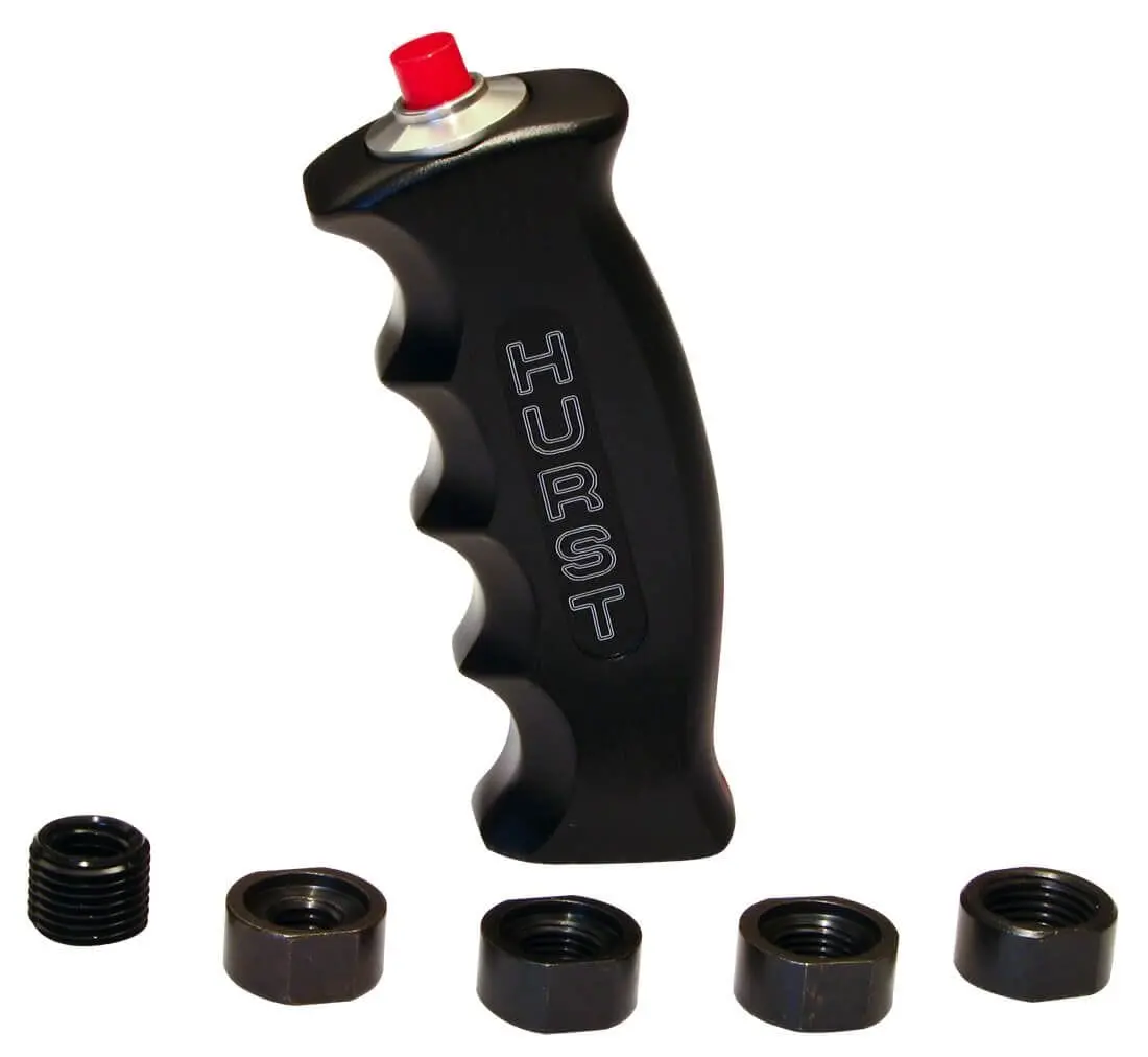 Pistol-Grip Shifter Handle With Integrated 12V Momentary Button - Model Hu1536210 1