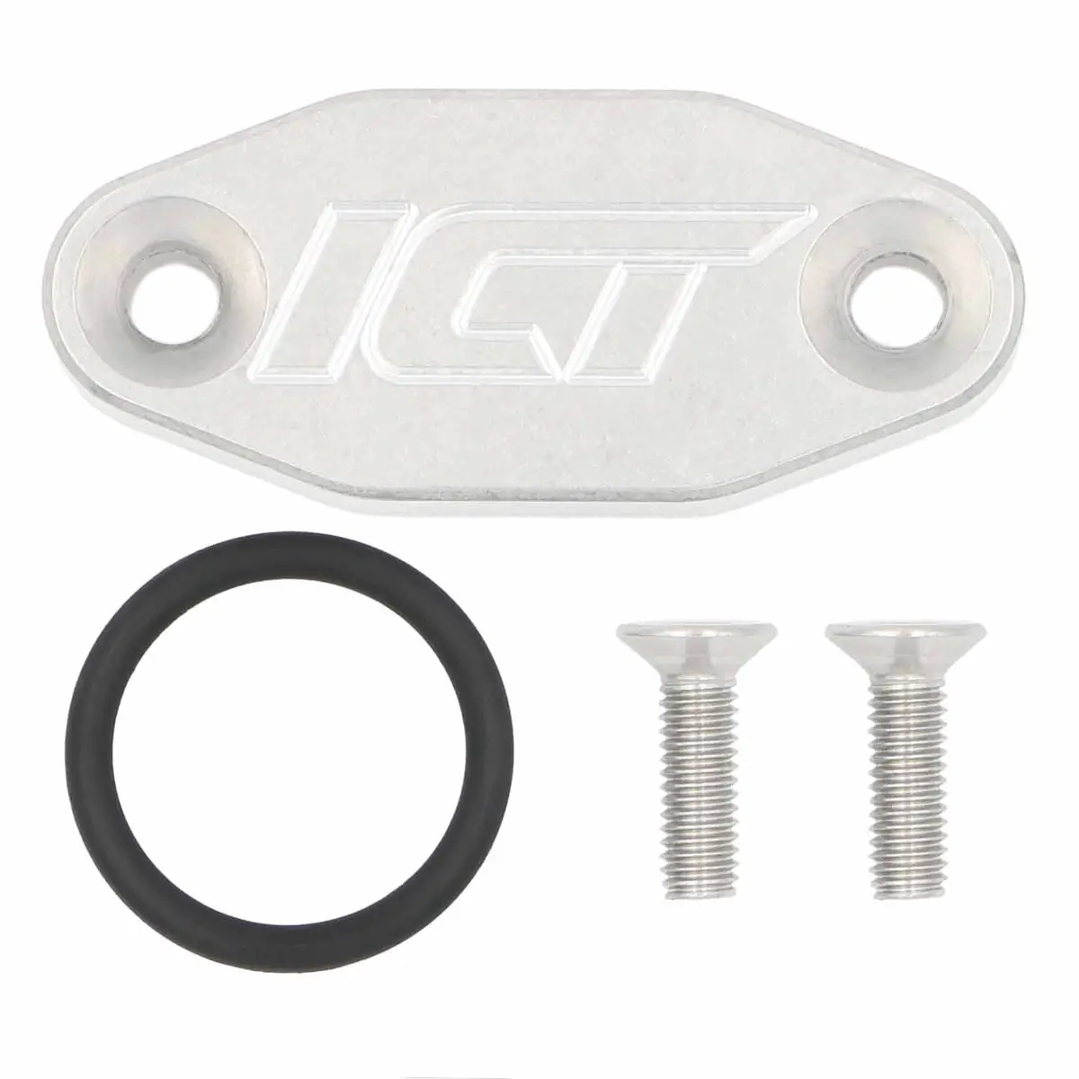 Ict Billet Ls Oil Cooler Delete Plate Ls Ls1 Lsx Ls3 Lq4 Lq9 Lr4 Ls6 Port Line 2