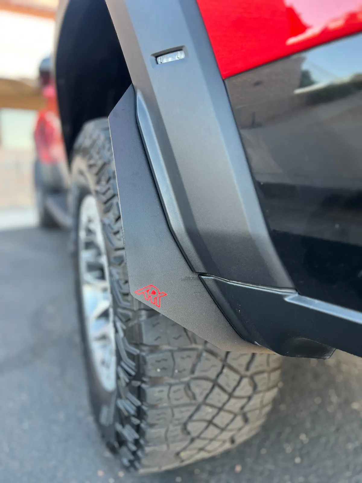 Ark Splash Guards 2025+ Dodge Ram Rho Micro Flares 6
