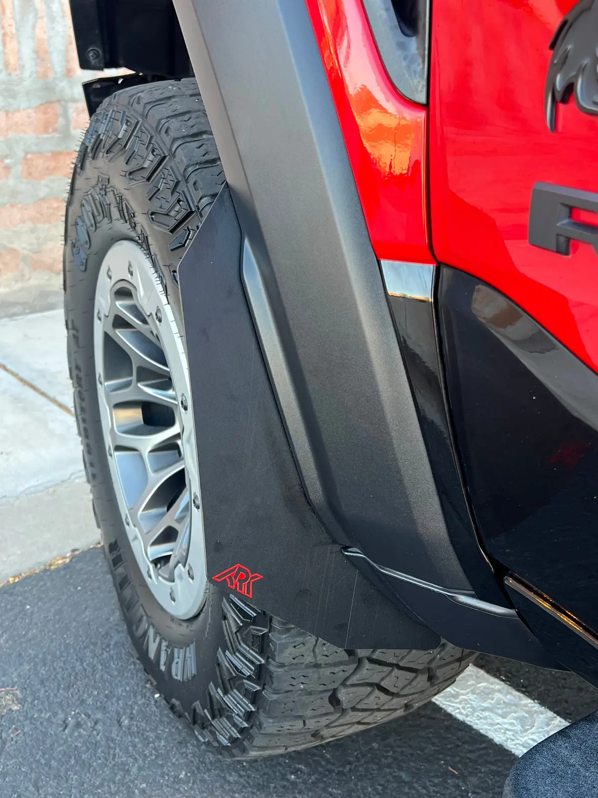 Ark Splash Guards 2025+ Dodge Ram Rho Micro Flares 7
