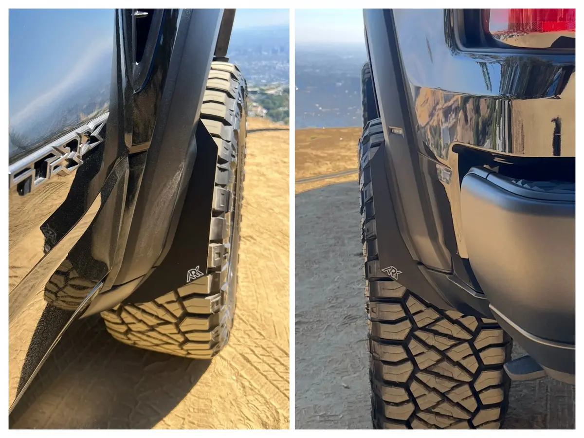 Ark Splash Guards 2025+ Dodge Ram Rho Micro Flares 1
