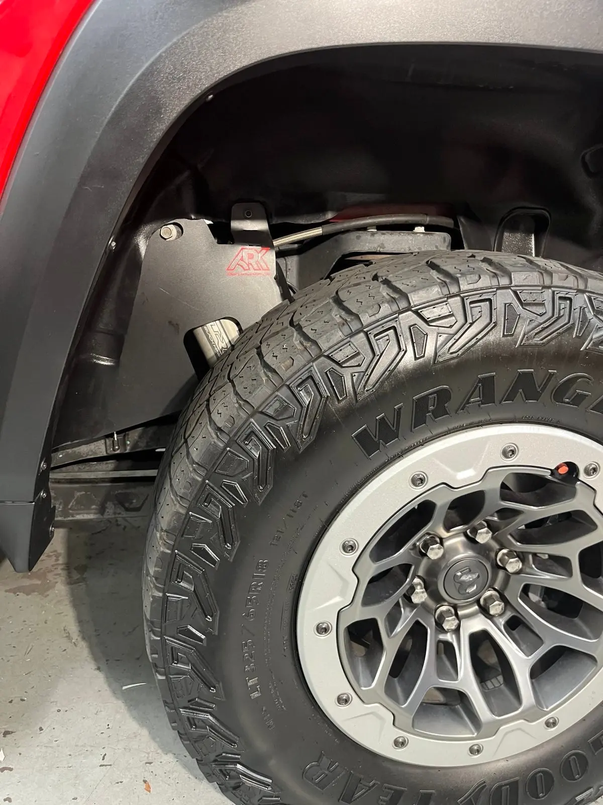 Ark Splash Guards 2025+ Dodge Ram Rho Strut Protection Panel 5