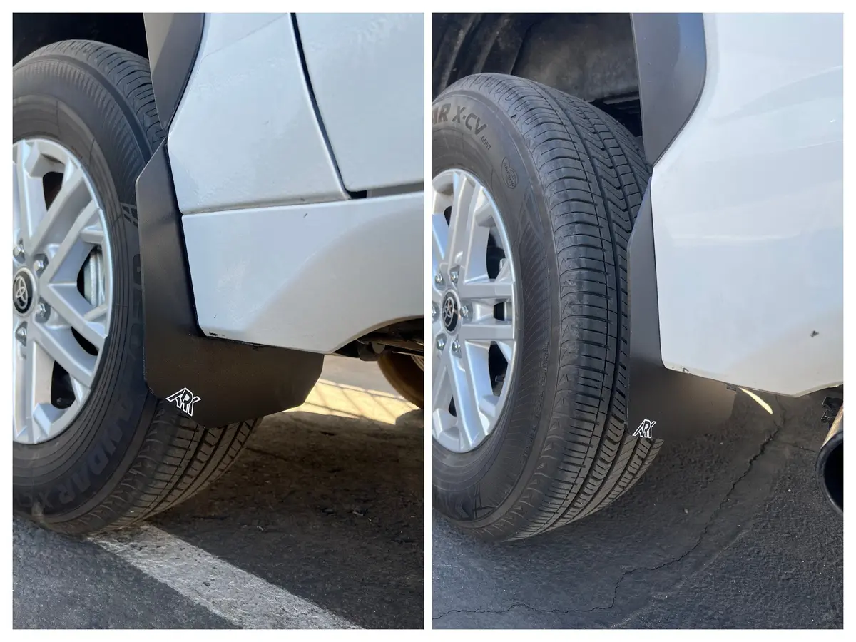 2022+ Toyota Tundra Trixpoly Mid Mud Flaps 1