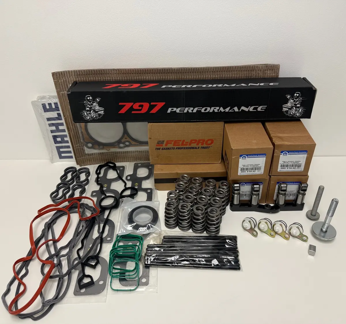 797 Performance 2009-2023 5.7 Vvt Na Hemi Car Complete Camshaft Kit With Mds Delete & Gaskets (Also Jeep / Durango) 2