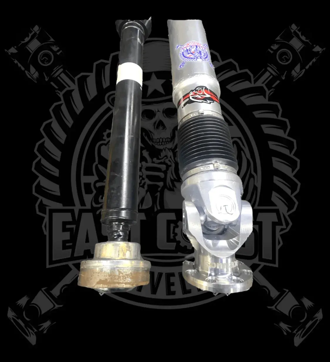 East Coast Driveline 2015+ Dodge Charger Hellcat/Redeye/Demon A8 Automatic Hd 1 Piece Driveshaft 1