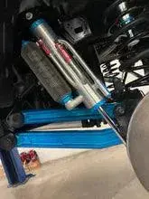 King Shocks 2021+ Ram 1500 Trx & 2025+ Rho Rear 3.5 Dia Full Adjustable 4 Tube Bypass W/ Finned Res Shock (Pair) 1