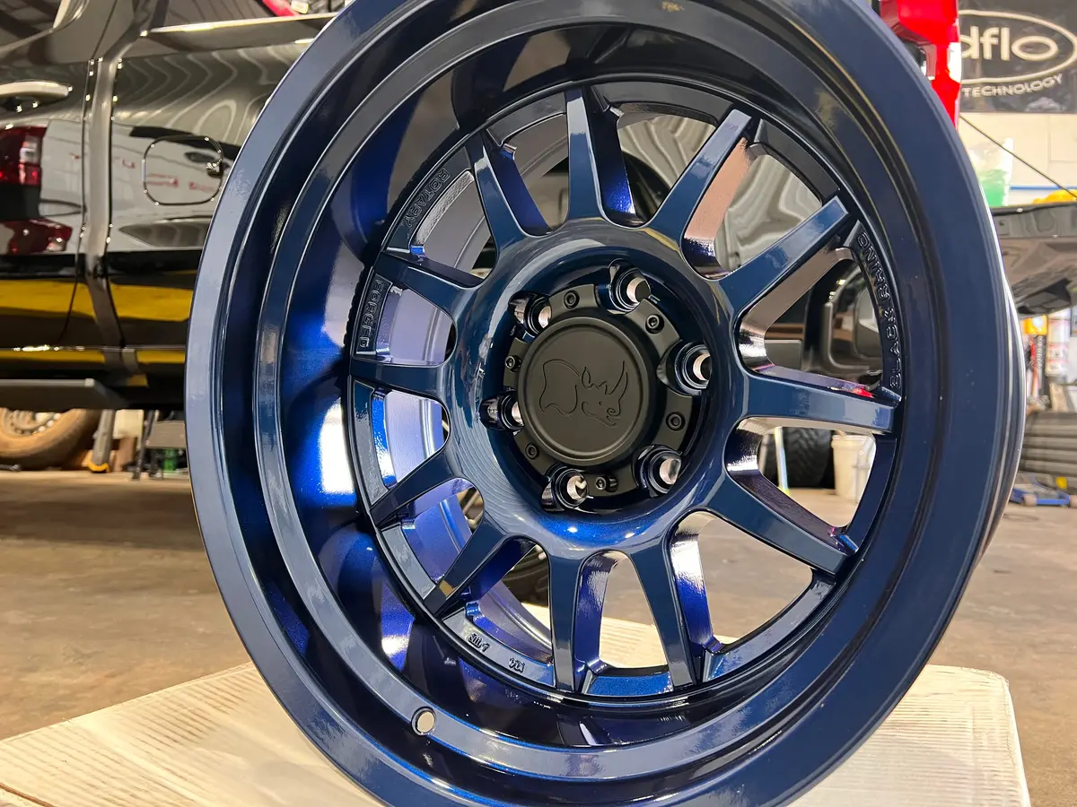 Black Rhino 1790Gde-86140U06 17X9 6X5.5 G-Mdn-Blue -38Mm Guide 2