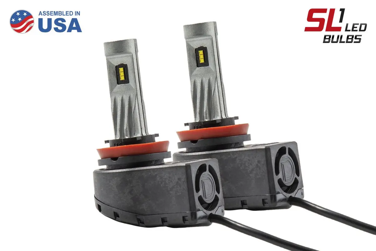H11 Sl1 Led Bulbs (Pair) 1