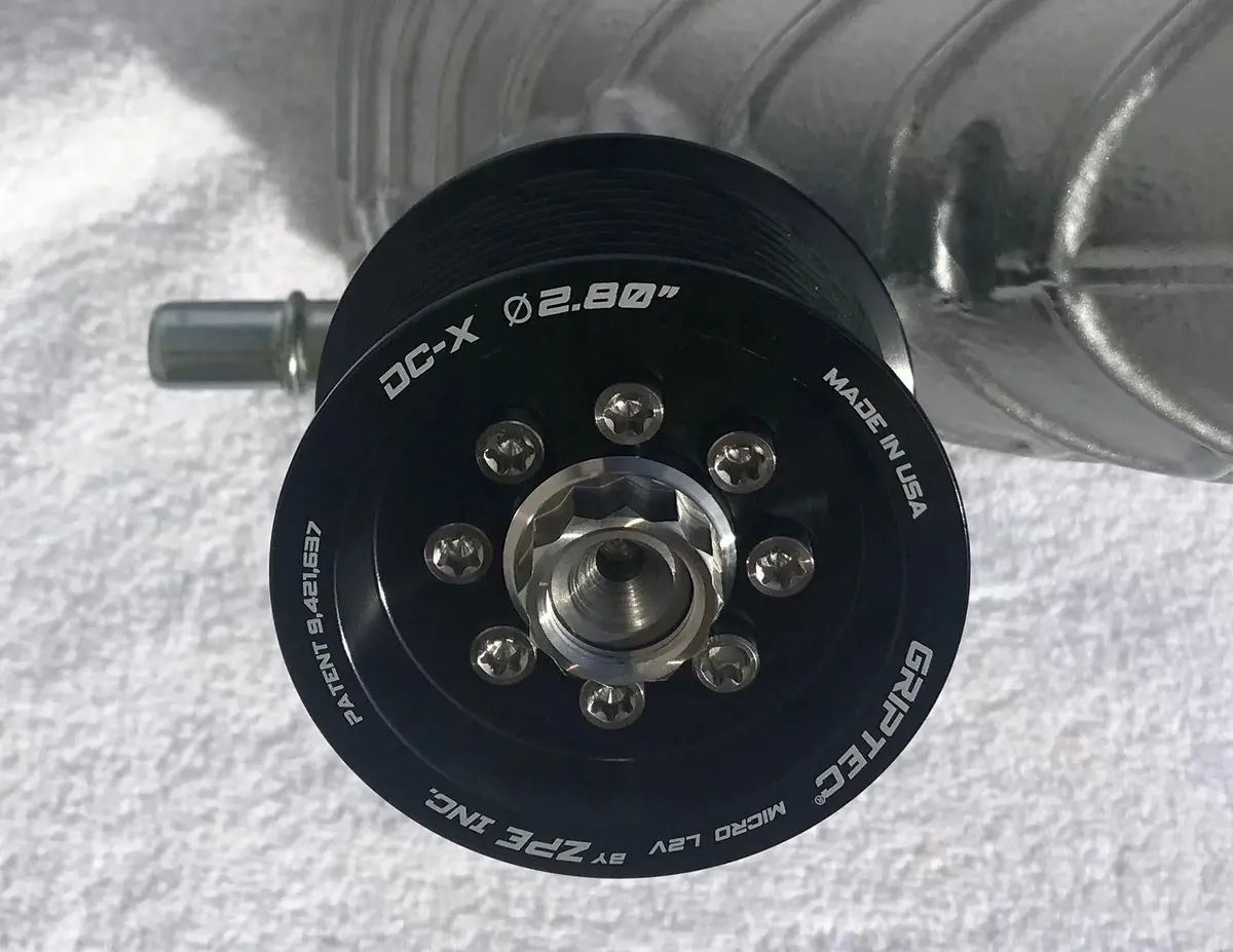 Zpe Hellcat Pulley Only W/ Griptech V2 (Black) 1