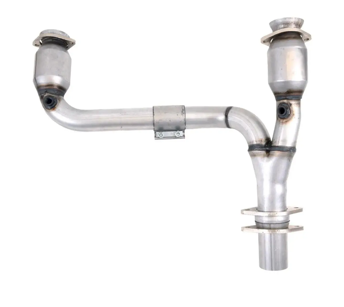 Bbk Dodge Ram 1500 5.7 2-1/2 Y-Pipe With High Flow Catalytic Converters 09-23 1