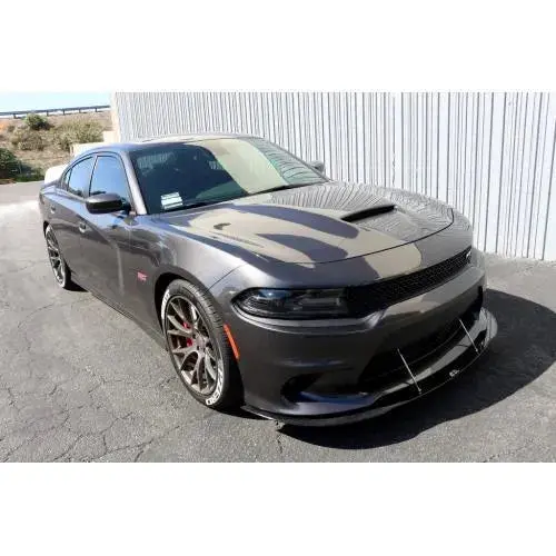 Dodge Charger Srt-8 / Scat Pack / Hell Cat / Daytona Front Wind Splitter 2015-Up 1