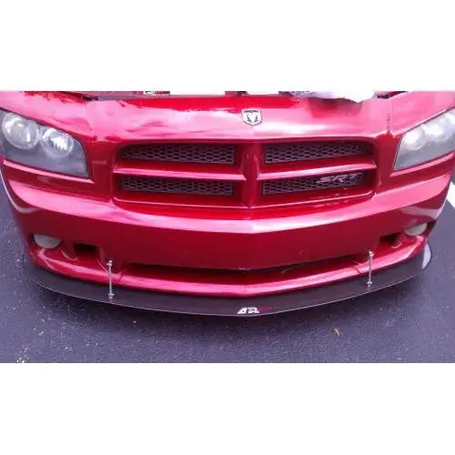 Apr Carbon Fiber Wind Splitter With Rods 2006-2010 Dodge Charger Srt-8 1