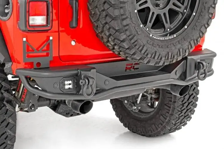 Rough Country Rear Bumper Tubular | Jeep Wrangler Jl 4Wd (2018-2023) 1