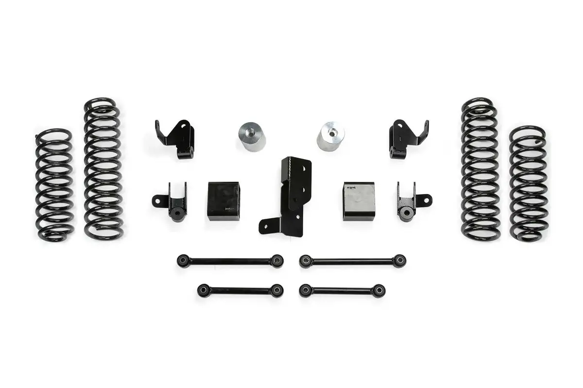Fabtech 2021-22 Jeep Jl Rubicon 392 4Dr 3″ Sport System W/ Dirt Logic 2.25 Resi Shocks 1