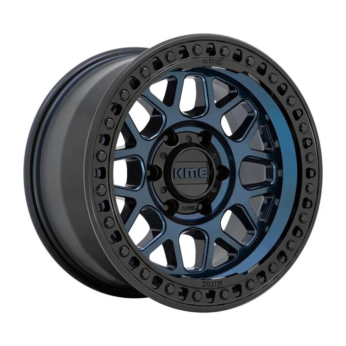 Kmc Wheels Grs Midnight Blue Wheel 1