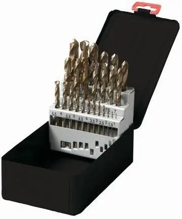 Labor Spiraalborenset | Din338 Hss-Co 5% | 25-Delig | 1-13Mm X 0.5Mm - Ka012250 1