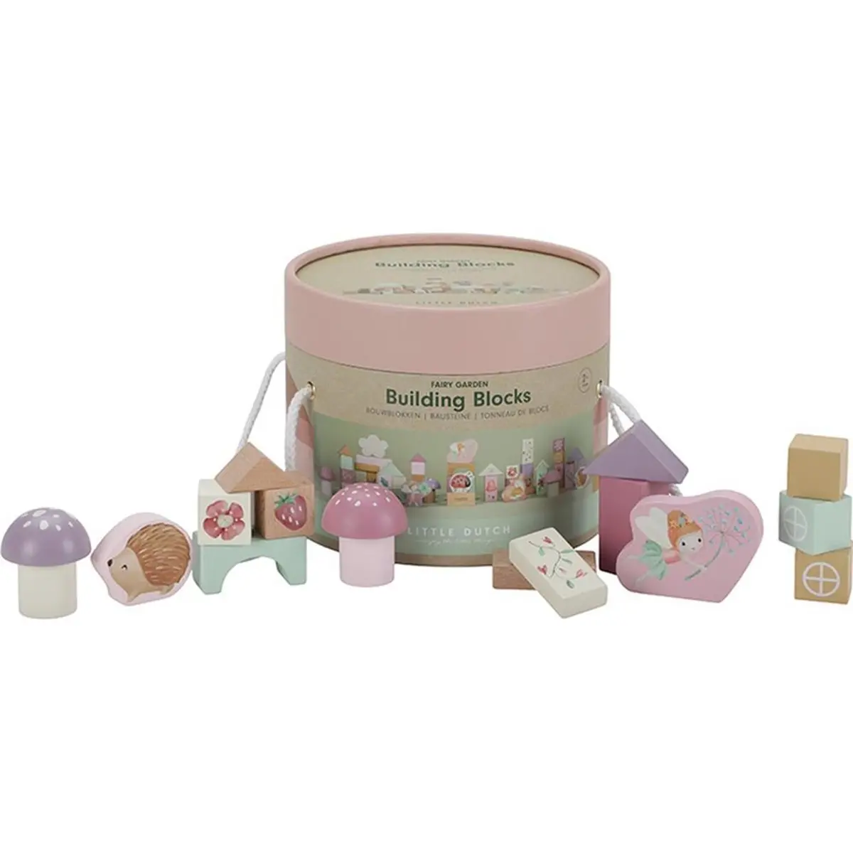 Little Dutch Fairy Garden Bouwblokken In Ton 1