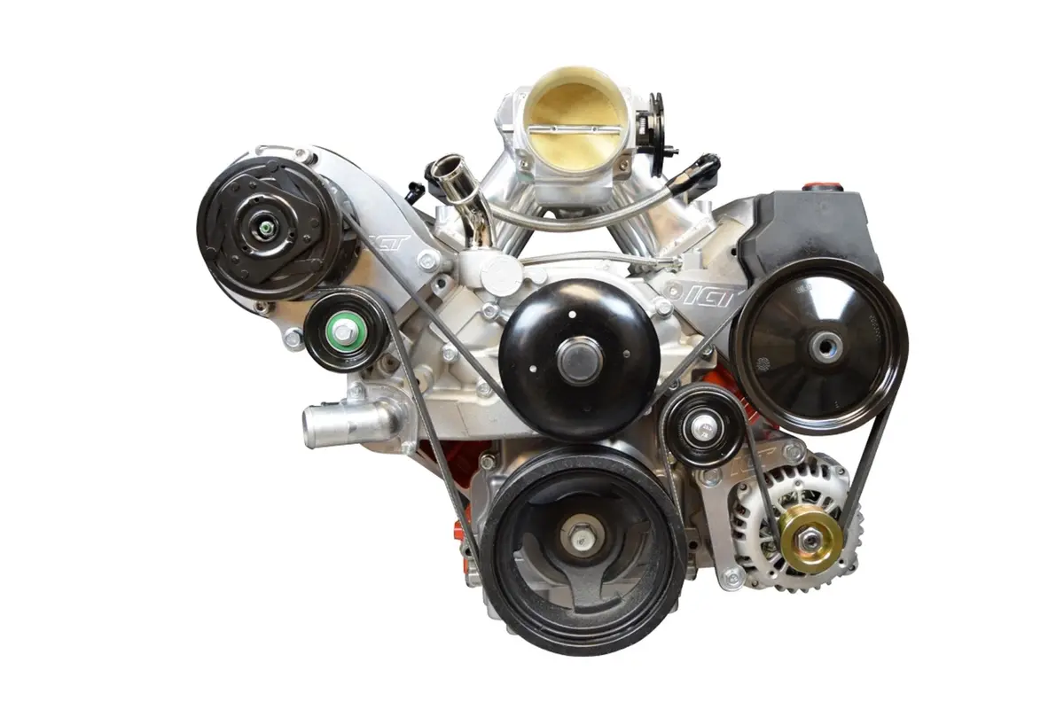 Ict Billet Ls Truck Oem Location Alternator / Power Steering Bracket Lq4 Lq9 4.8L 5.3L 6.0L 1