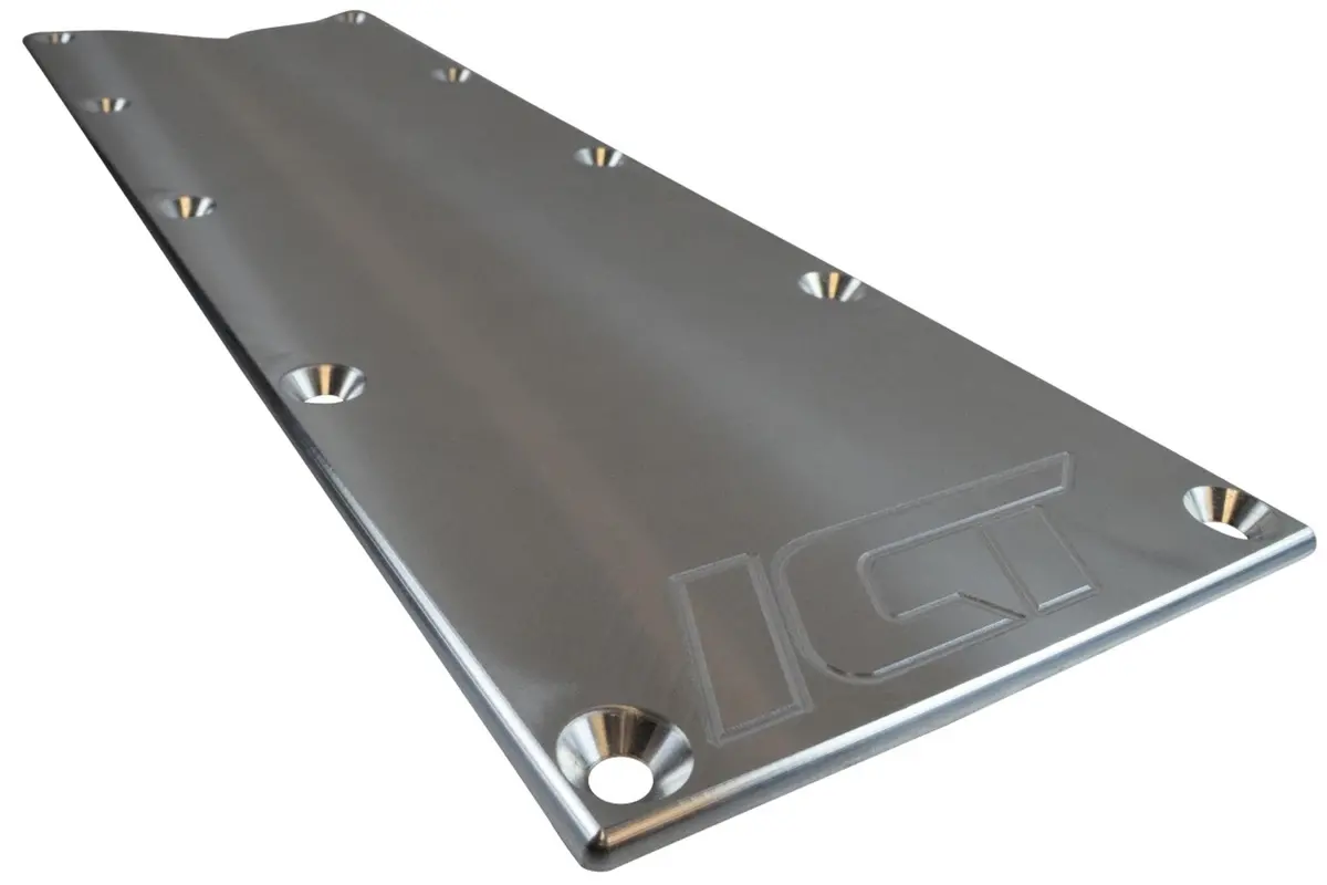 Ict Billet Ls Gen 4 Valley Pan Cover Plate Dod Delete (Requires Plugs) 1