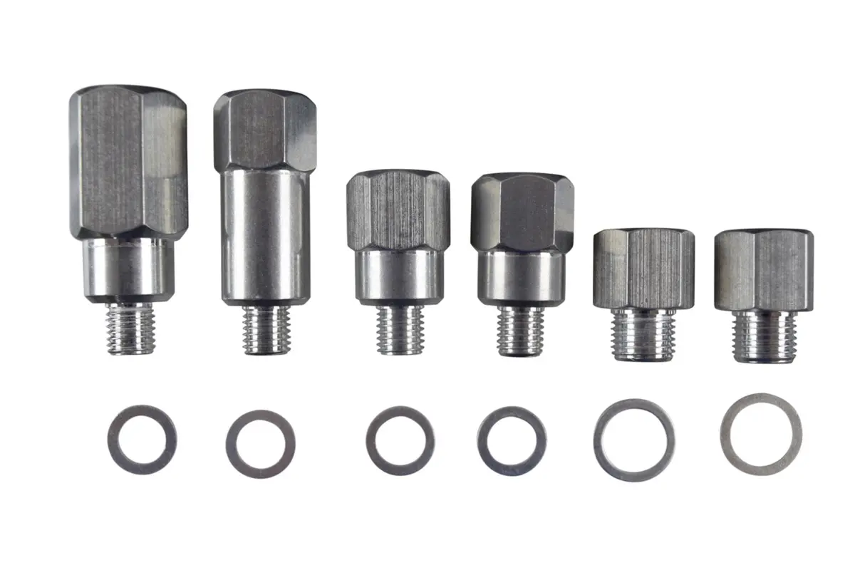 Ls Master Adapter Set Engine Oil & Coolant Sensor Gauge 1/8 3/8 1/2 Npt Ls1 Ls3 1