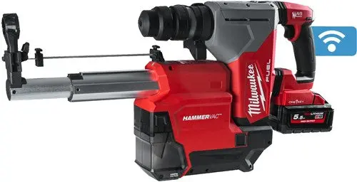 Milwaukee M18 Onefhpx Del-552C | Sds-Plus Boorhamer Met Stofafzuiging | Set | 2X 5,0Ah Accu - 4933478498 2